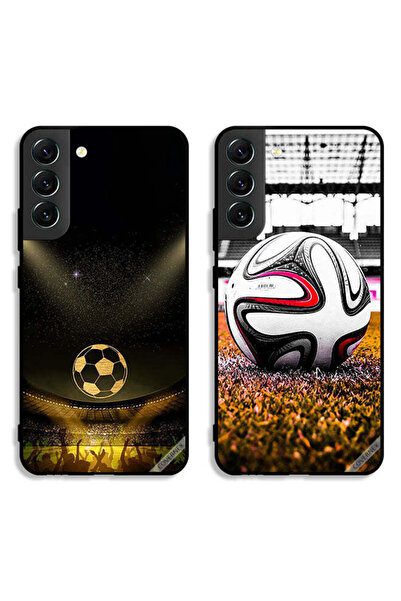 Covernex حافظتان لهاتف سامسونج جالاكسي S22 بلس 5G، أغطية حماية سوداء بتصميم ك...
