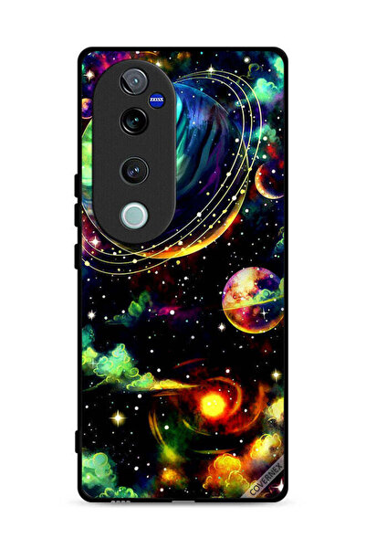 Covernex غطاء حماية لهاتف Vivo V40 Pro 5G بنقشة نباتات زحل