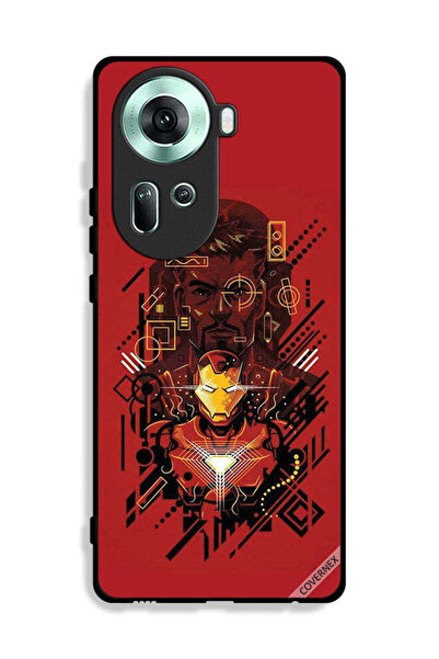 Covernex غطاء حماية Oppo Reno11 5G برسومات الرجل الحديدي