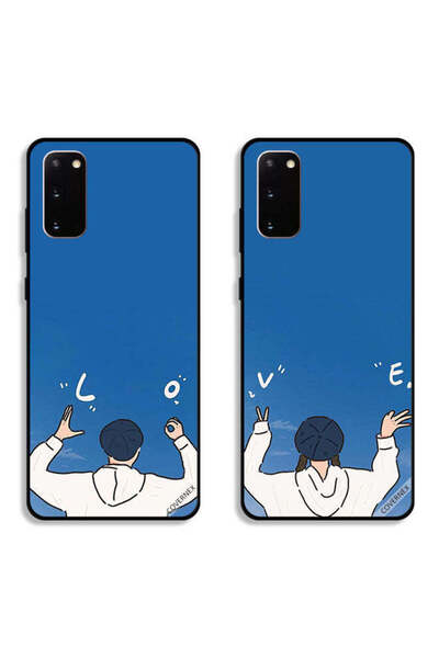 Covernex حافظتان لهاتف سامسونج جالكسي S20، أغطية حماية، أغطية خلفية بتصميم لف...