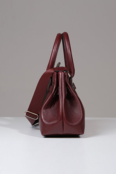 Çantacımstore Kadın Kosta Deri Shopper Çanta 1507 Bordo