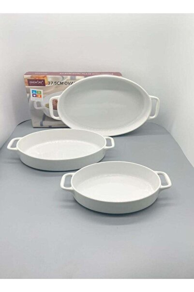 Generic Elegant porcelain plate set with white handle