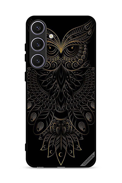Covernex غطاء حماية لهاتف Samsung Galaxy S25 Plus بتصميم بومة زهرية عصرية