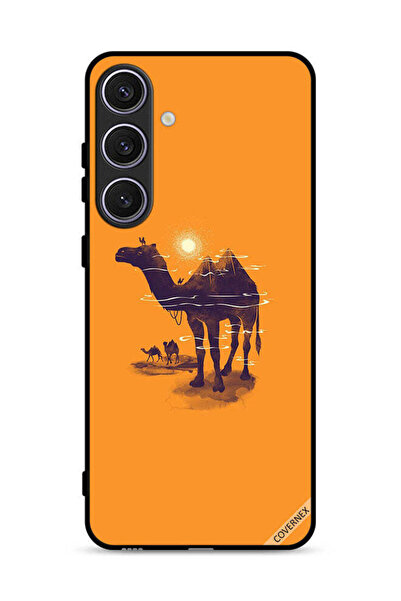 Covernex غطاء حماية لهاتف سامسونج جالكسي S25 بلس برسومات جمالية وفن الشمس