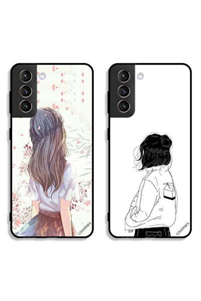 Covernex حافظتان لهاتف سامسونج جالاكسي S21 FE 5G، أغطية حماية، فتاة لطيفة في ...