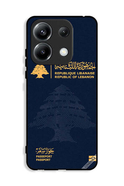 Covernex غطاء حماية لهاتف شاومي ريدمي نوت 13 برو 4G - جواز سفر لبناني