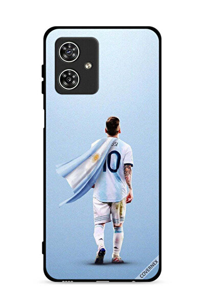 Covernex غطاء حماية لهاتف موتورولا موتو جي 54 5G، ليو ميسي، الرجل الخارق
