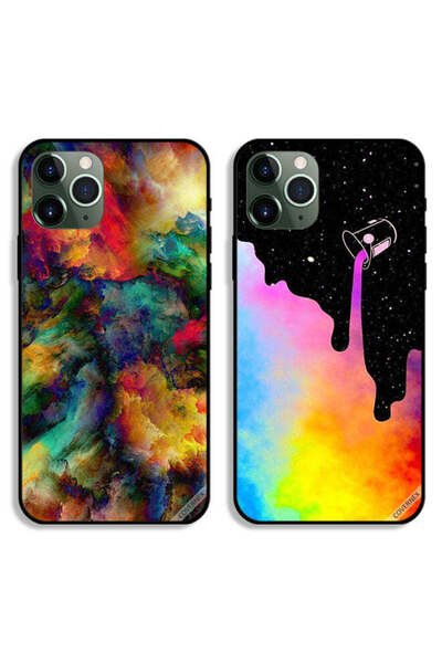 Covernex حافظتان لهاتف Apple iPhone 11 Pro Max، أغطية حماية بألوان عتيقة وتلو...