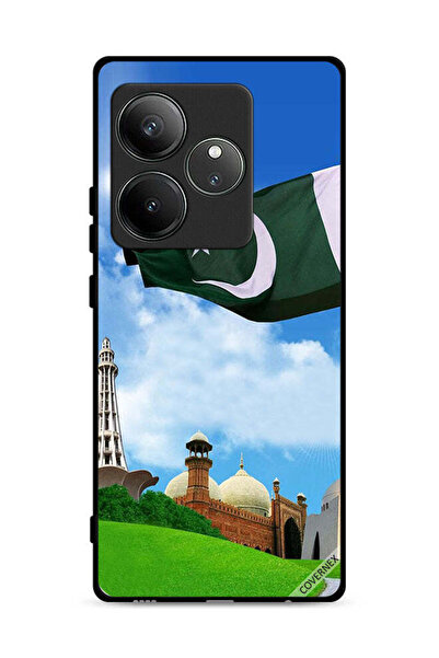 Covernex غطاء حماية لجهاز Realme GT 6T 5G أخضر باكستاني