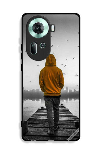 Covernex غطاء حماية لهاتف Oppo Reno11 5G - فتى حزين يمشي