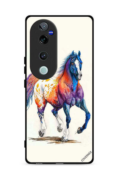 Covernex غطاء حماية بتصميم رسمة حصان لـ Vivo S19 Pro 5G