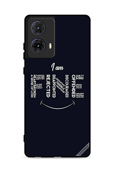 Covernex غطاء حماية لهاتف موتورولا موتو جي 85 5G، بخط عربي: أنا بخير