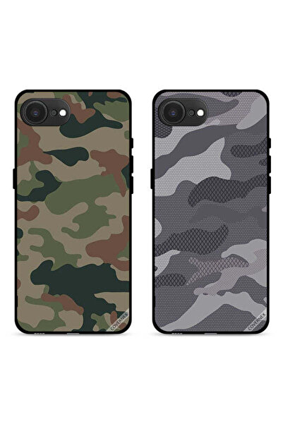 Covernex حافظتان واقيتان لهاتف Apple iPhone 16e بأنماط مموهة