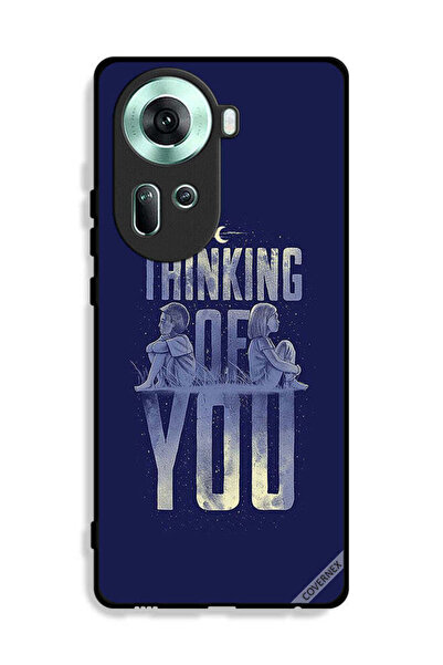 Covernex غطاء حماية لهاتف Oppo Reno11 5G "أفكر فيك"