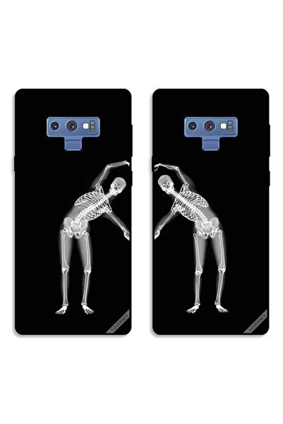 Covernex حافظتان لهاتف سامسونج جالاكسي نوت 9، أغطية حماية بتصميم هيكل عظمي بش...