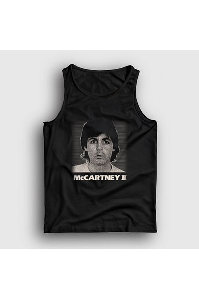 Presmono Unisex Black Solo the Beatles Paul Mccartney Ii Undershirt 555907Tt