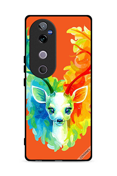 Covernex غطاء حماية لهاتف Vivo V40 5G بتصميم غزال ملون