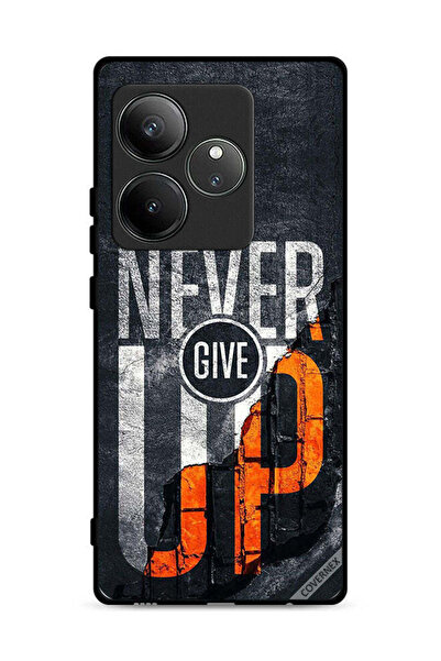 Covernex غطاء حماية لهاتف Realme GT 6T 5G - لا تستسلم أبدًا