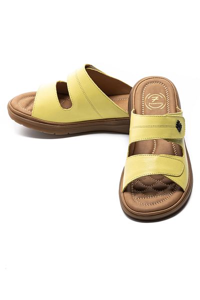 FORMAZIONE Women's Slippers with Low Sole 33173 Yellow |