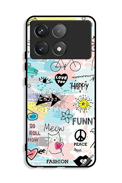 Covernex غطاء حماية شاومي ريدمي K70E 5G بتصميم دودل مياو إنجوي