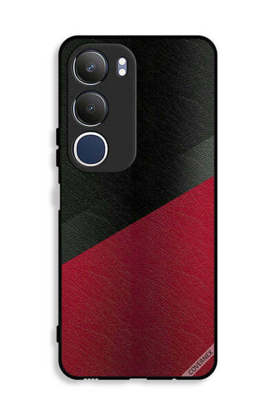 Covernex غطاء حماية جلدي بنمط مزخرف لهاتف Vivo Y19s 4G