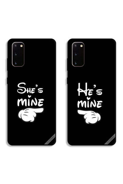 Covernex Two Cases For Samsung Galaxy S20 Protective Covers He is Mine She is...
