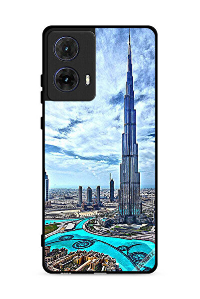 Covernex Motorola Moto G85 5G Protective Case Cover Burj Khalifa Tower Touchi...