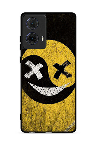 Covernex غطاء حماية لهاتف موتورولا موتو جي 85 5G برسومات وجه مارشميلو