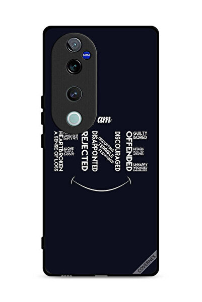Covernex غطاء حماية لهاتف Vivo V40 Pro 5G بطبعة "أنا بخير"