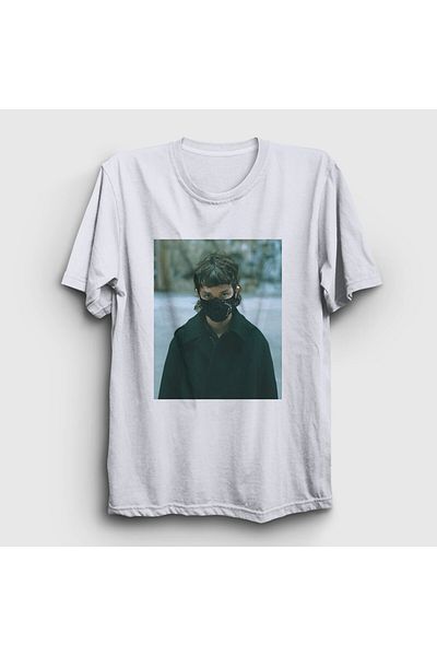 Presmono Unisex Άσπρο Dj Techno I Hate Models T-Shirt 553400tt