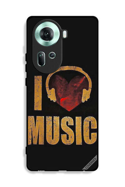 Covernex غطاء حماية Oppo Reno11 5G بتصميم عتيق وأحب الموسيقى