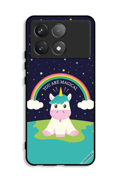 Covernex غطاء حماية لهاتف شاومي ريدمي K70E 5G بتصميم وحيد القرن السحري