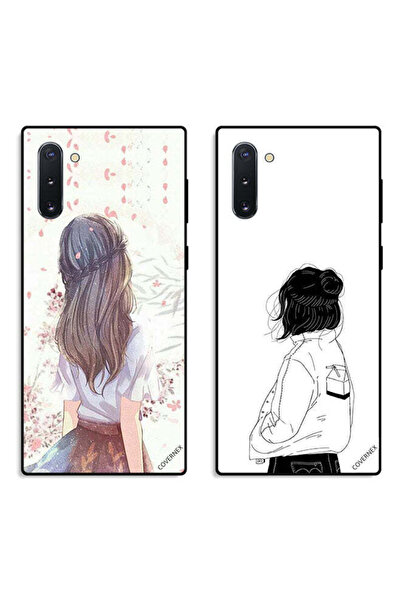 Covernex حافظتان لهاتف سامسونج جالكسي نوت 10، أغطية حماية، فتاة لطيفة في تفكي...