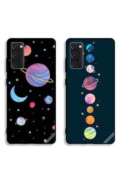 Covernex حافظتان لهاتف سامسونج جالكسي S20 FE بأغطية حماية بتصميم كواكب ونجوم ...