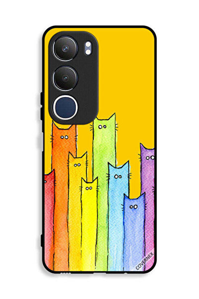 Covernex غطاء حماية لهاتف Vivo Y19s 4G بتصميم دمية قطة