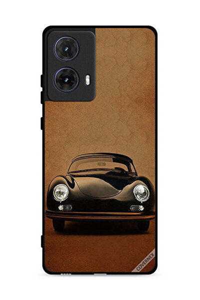 Covernex غطاء حماية لهاتف موتورولا موتو جي 85 5G بتصميم سيارة كلاسيكية