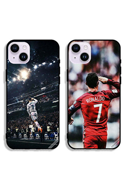 Covernex حافظتان واقيتان لهاتف Apple iPhone 14 Plus، تحية رونالدو للجماهير