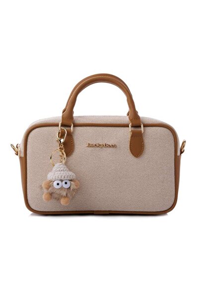 Lucky Bees Rosa Kanvas El ve Omuz Çantası