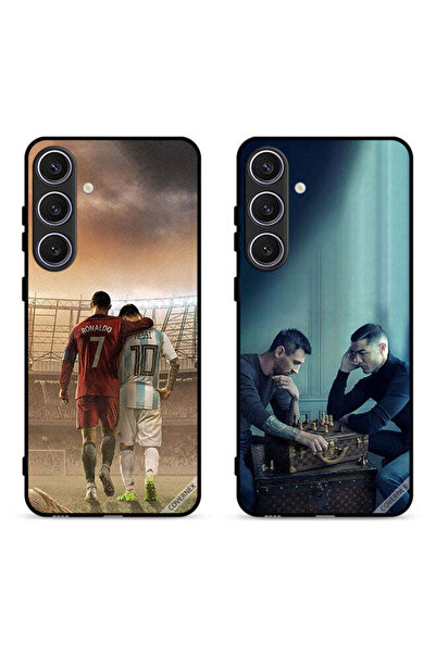 Covernex حافظتان لهاتف Samsung Galaxy S24 FE 5G، أغطية حماية CR7 وLeo Messi