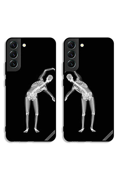 Covernex حافظتان لهاتف سامسونج جالاكسي S22 5G، أغطية حماية بتصميم قلب وهيكل ع...