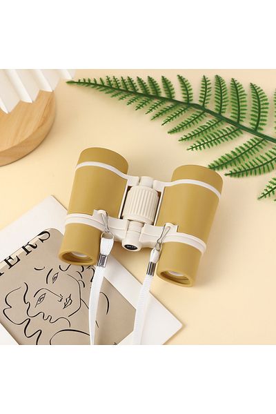 Choice brown Jungle Binoculars Magnifying Glass Portable Children Magnification Toy Shockproof Telescope Fo