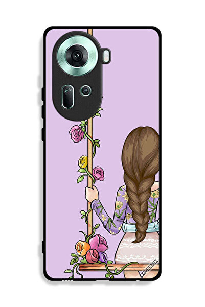 Covernex Oppo Reno11 5G Protective Case Cover Girl Bff Wallpaper