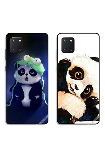 Covernex حافظتان لهاتف سامسونج جالكسي نوت 10 لايت، أغطية حماية بتصميم باندا و...