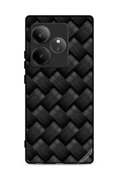 Covernex غطاء حماية لهاتف Realme GT 6 5G بنمط خطوط داكنة