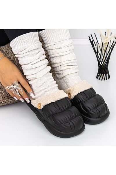 FASHION Women's Slippers W-20 Black |