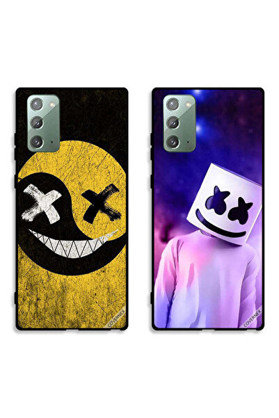 Covernex حافظتان لهاتف سامسونج جالكسي نوت 20، غطاءان واقيان برأس مارشميلو ووج...