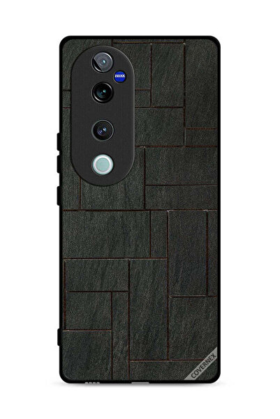 Covernex غطاء حماية لهاتف Vivo S19 Pro 5G بنمط جدار حجري