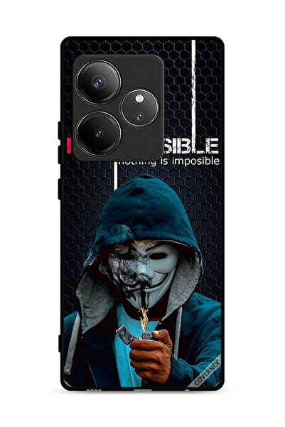 Covernex غطاء حماية لهاتف Realme GT Neo6 SE 5G بخلفية "أنا ممكن، لا شيء مستحيل"