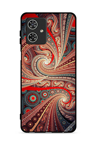 Covernex غطاء حماية لهاتف موتورولا موتو جي 54 5G بنمط متموج