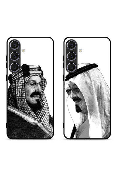 Covernex حافظتان لهاتف سامسونج جالاكسي S24 FE 5G بغطاءين واقيين الملك ابن سعو...